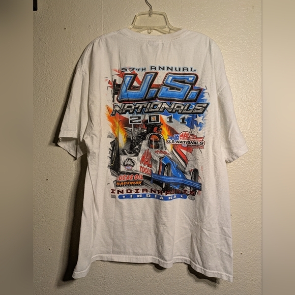 anvil 2xl White Graphic Men's T-Shirt 2011 Mc Tools - Picture 2 of 10